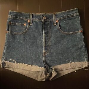 Denim Blue Women's Shorts